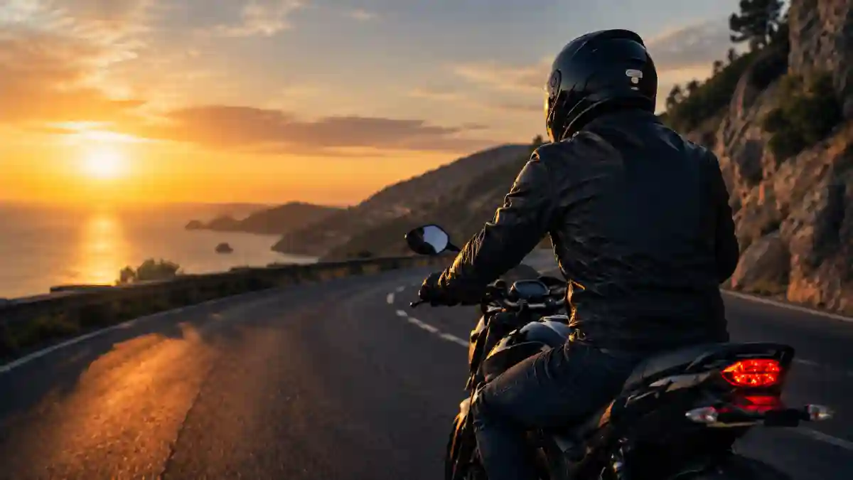Jeune motard permis A2